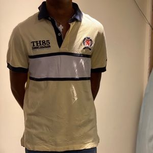 yellow tommy polo